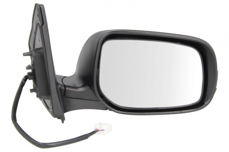 Oglinzi auto - Oglinda dreapta electrica crom, pliere electrica TOYOTA COROLLA