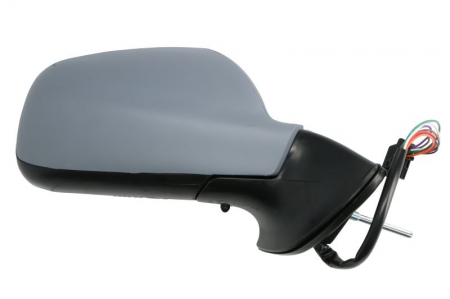 Oglinda dreapta electrica incalzita, albastra, grunduita, pliabila electrica, cu senzor temperatura PEUGEOT 407 intre 2004-2010 [2]