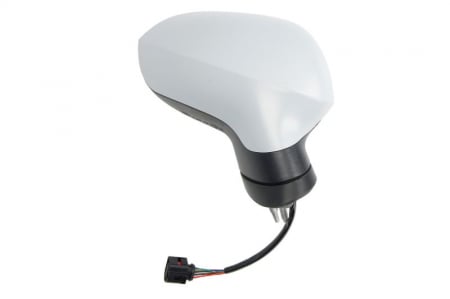 Oglinda dreapta electrica incalzita, crom, grunduita, pliabila electric SEAT LEON intre 2009-2012 [2]