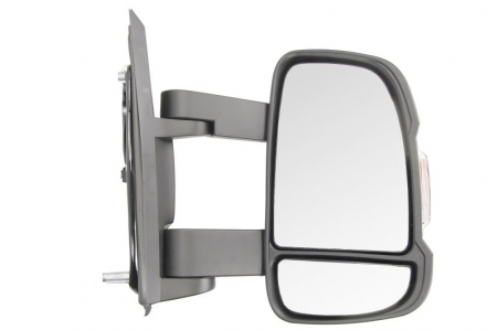 Oglinzi auto - Oglinda dreapta electrica incalzita, crom, mediu, cu senzor temperatura CITROEN JUMPER; FIAT DUCATO; PEUGEOT BOXER intre 2006-2014