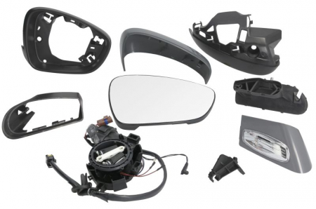 Oglinzi auto - Oglinda dreapta electrica incalzita, grunduita CITROEN DS4 intre 2011-2015