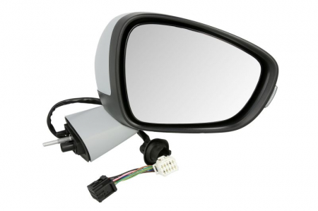 Oglinzi auto - Oglinda dreapta electrica incalzita, grunduita, pliabila electrica, cu senzor temperatura CITROEN C4 PICASSO II dupa 2013