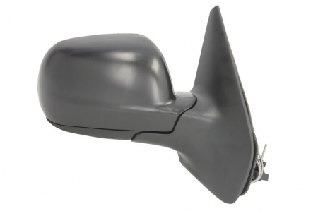 Oglinda dreapta manuala, convex, albastru, cu carcasa, mica VW GOLF IV, BORA intre 1997-2006 [2]