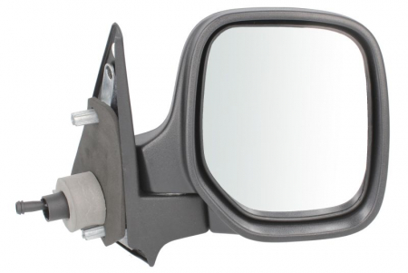 Oglinzi auto - Oglinda dreapta mecanica , grunduita CITROEN BERLINGO; PEUGEOT PARTNER intre 1996-2008