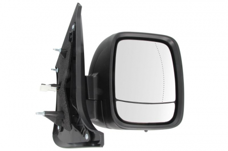 Oglinzi auto - Oglinda laterala Dreapta electric, asferice, incalzita, crom, cu senzor de temperatura potrivit FIAT TALENTO; NISSAN NV300; OPEL VIVARO B; RENAULT TRAFIC III