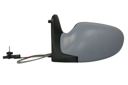 Oglinzi auto - Oglinda laterala Dreapta electrica, incalzita, albastru, pliabil electric, cu senzor de temperatura potrivit PEUGEOT 407