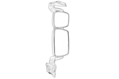 Caroserie - Oglinda laterala Dreapta, incalzita, electric potrivit IVECO