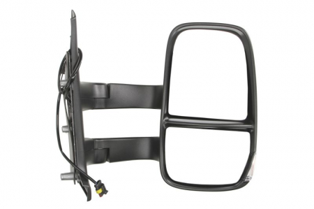Oglinzi auto - Oglinda laterala Dreapta manual, crom, lung potrivit IVECO DAILY V pana in 2014