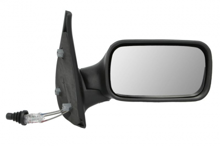 Oglinzi auto - Oglinda laterala Dreapta (mecanic, convexa, crom) potrivit FIAT PALIO