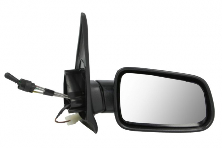 Oglinzi auto - Oglinda laterala Dreapta (mecanic, convexa, incalzita, crom) potrivit CITROEN ZX, ZX/HATCHBACK -07.99