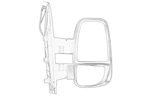 Oglinzi auto - Oglinda laterala Dreapta potrivit IVECO DAILY VI 03.14-