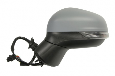 Oglinzi auto - Oglinda laterala stanga electric, convex, cu incalzire, potrivit FORD FIESTA VII dupa 2017