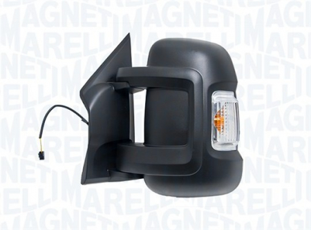 Oglinda laterala Stanga (electric, convexa, incalzita, crom, cu senzor de temperatura) potrivit CITROEN JUMPER I, JUMPER II; FIAT DUCATO; PEUGEOT BOXER [3]