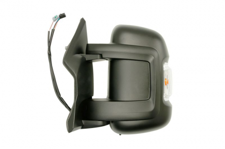 Oglinda laterala Stanga (electric, convexa, incalzita, crom, cu senzor de temperatura) potrivit CITROEN JUMPER I, JUMPER II; FIAT DUCATO; PEUGEOT BOXER [1]