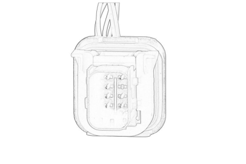 Oglinda laterala Stanga, incalzita, electric, lungime: 1015,5mm, latime: 399mm (nici o locuinta) potrivit VOLVO FH II 01.12- [1]