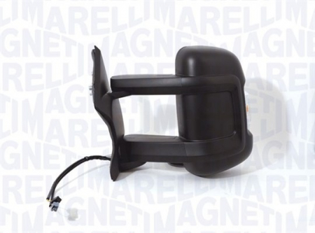 Oglinda laterala Stanga (manual, convexa, lung, cu senzor de temperatura) potrivit CITROEN JUMPER I, JUMPER II; FIAT DUCATO; PEUGEOT BOXER [2]