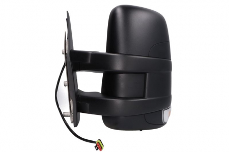 Oglinzi auto - Oglinda laterala Stanga manual, mic, cu senzor de temperatura potrivit IVECO DAILY V