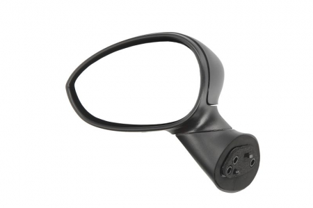 Oglinzi auto - Oglinda laterala Stanga mecanic, crom potrivit ABARTH 500 / 595 / 695, 500C / 595C / 695C; FIAT 500, 500 C