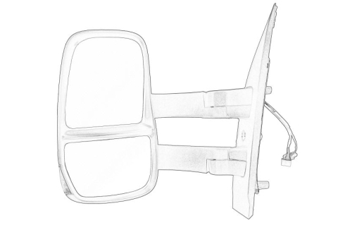 Oglinzi auto - Oglinda laterala Stanga potrivit IVECO DAILY VI 03.14-