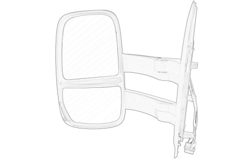 Oglinzi auto - Oglinda laterala Stanga potrivit IVECO DAILY VI 03.14-