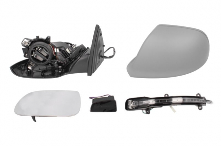 Oglinda stanga asferic, incalzita, grunduita AUDI Q7 2009-2015 [1]