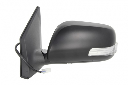 Oglinzi auto - Oglinda stanga electrica, asferic, crom, grunduita TOYOTA COROLLA intre 2006-2010