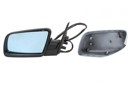 Oglinzi auto - Oglinda stanga electrica, asferic, incalzita, albastra BMW 6 E63, 6 E64 intre 2004-2010