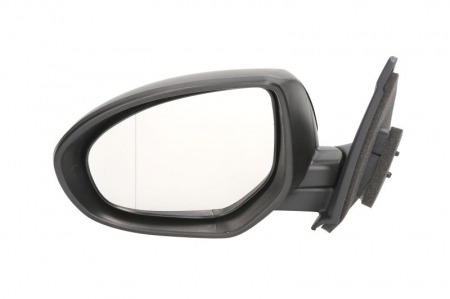 Oglinzi auto - Oglinda stanga electrica, asferic, incalzita, crom, grunduita MAZDA 3 intre 2008-2013
