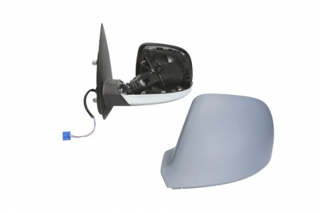 Oglinda stanga electrica, asferic, incalzita, crom, grunduita, negru; inferior VW AMAROK dupa 2010 [1]