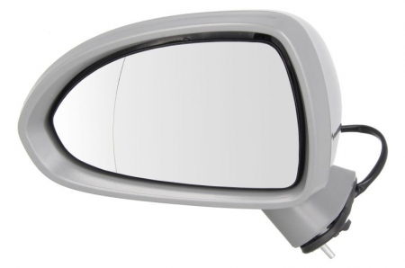 Oglinzi auto - Oglinda stanga electrica, asferic, incalzita, crom, grunduita OPEL CORSA D, CORSA E intre 2006-2014