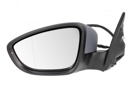 Oglinda stanga electrica, asferic, incalzita, crom, grunduita, pliabila electrica, cu lumina VW SCIROCCO intre 2008-2014 [1]