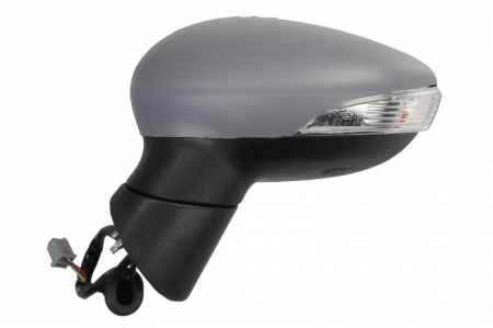 Oglinda stanga electrica, asferica, cu carcasa, cu semnalizare FORD FIESTA intre 2008-2013 [1]