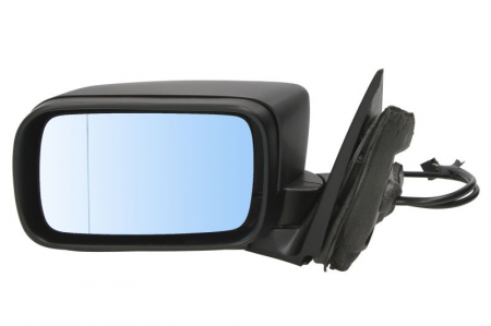 Oglinzi auto - Oglinda stanga electrica asferica, incalzita, albastru, pliere electrica BMW Seria 3 E46