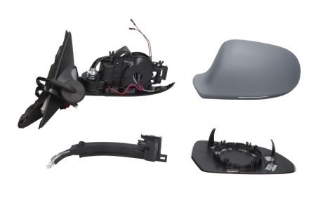 Oglinda stanga electrica asferica, incalzita, pliere electrica AUDI A3 8P intre 2008-2012 [1]