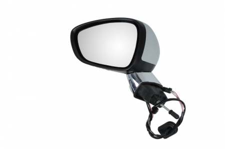 Oglinzi auto - Oglinda stanga electrica crom, CITROEN C3 II