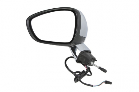 Oglinzi auto - Oglinda stanga electrica crom CITROEN C3 II dupa 2009