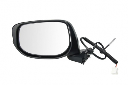 Oglinzi auto - Oglinda stanga electrica crom, grunduita HONDA JAZZ intre 2008-2015