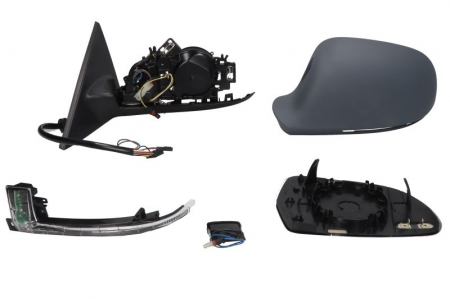 Oglinda stanga electrica cu memorie, asferica, incalzita, pliere electrica AUDI A5 8T intre 2006-2011 [1]