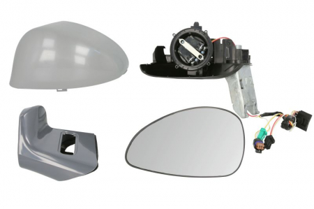 Oglinda stanga electrica grunduita CITROEN C4 I intre 2004-2009 [2]