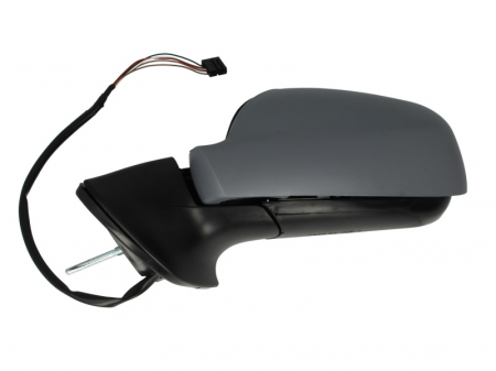 Oglinda stanga electrica incalzita, albastra, grunduita PEUGEOT 407 intre 2004-2010 [1]