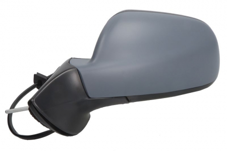 Oglinda stanga electrica incalzita, albastra, grunduita PEUGEOT 407 intre 2004-2010 [2]