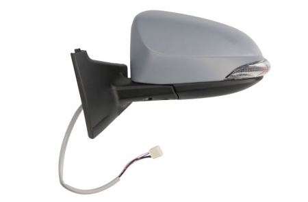 Oglinda stanga electrica incalzita, crom, grunduita TOYOTA YARIS dupa 2010 [1]