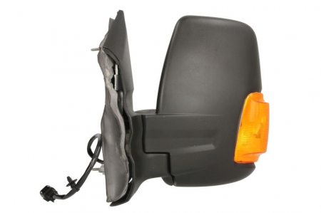 Oglinda stanga electrica incalzita, crom, scurt, pliabila electric FORD TRANSIT / TOURNEO CONNECT intre 2009-2013 [1]