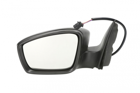 Oglinzi auto - Oglinda stanga electrica incalzita, crom SEAT TOLEDO IV; SKODA RAPID dupa 2012