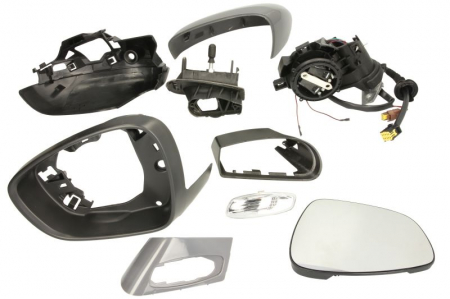 Oglinzi auto - Oglinda stanga electrica incalzita, grunduita CITROEN DS4 intre 2011-2015