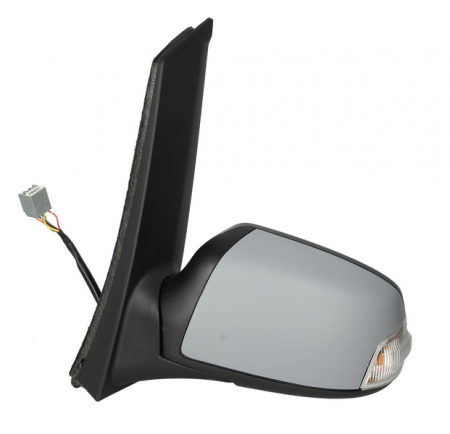 Oglinzi auto - Oglinda stanga electrica incalzita, grunduita, cu lumina FORD FOCUS intre 2003-2007