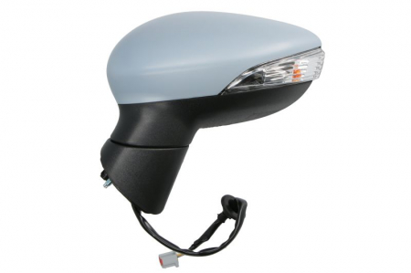 Oglinda stanga FORD FIESTA intre 2008-2013 electrica, incalzita, asferica, cu carcasa, cu semnalizare [1]