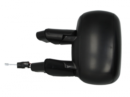Oglinzi auto - Oglinda stanga mecanica crom FIAT DOBLO intre 2001-2010