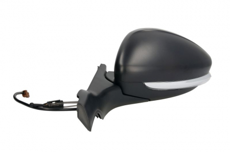 Oglinda stanga mecanica crom PEUGEOT 208, 208 I dupa 2012 [2]