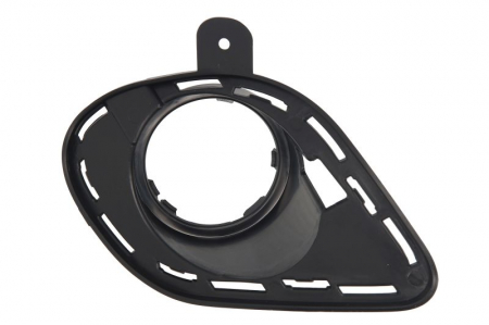 Ornament bara Fata Dreapta (Interior, HELLCAT/SRT, cu gauri pentru lampa de ceata, plastic, negru) 12.14- [1]